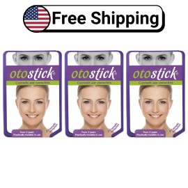 Otostick - 3 Pack 8 Count - Discreet Cosmetic Protruding Ear Corrector
