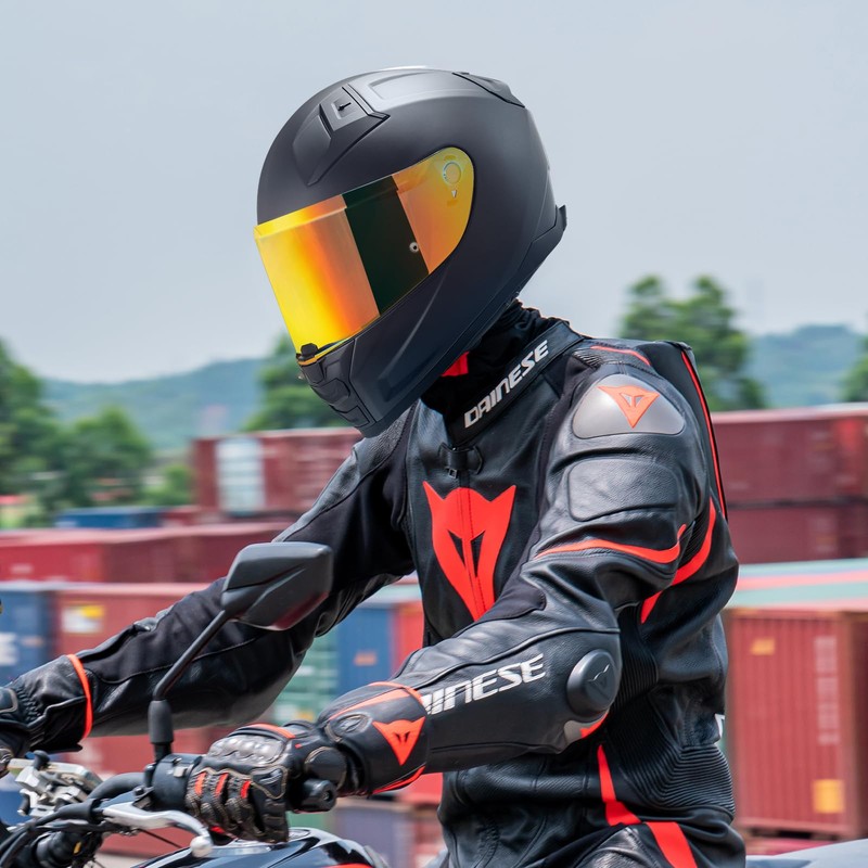 JQF Gear Helmet Visor for FF811/Vector II/Citation II, Motorcycle Helmet