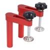 2Pcs Bench Dog Clamp Aluminum Alloy Hold Down Bench Hole
