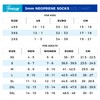 (X-Small, Rose Pink) - Seavenger Zephyr 3mm Neoprene Socks Wetsuit