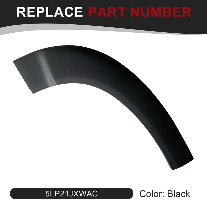 Copgge Front Door Fender Flare Molding Upper Front Wheel Arch