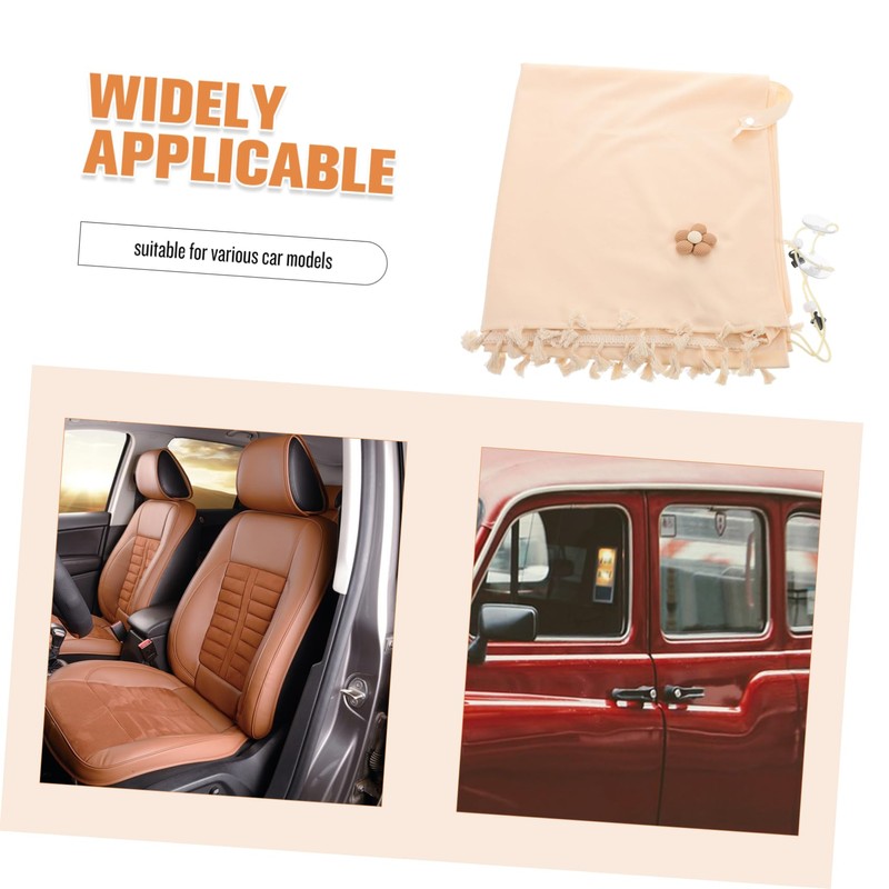 CHILDWEET Car Rear Front Partition Sunshade Automotive Auto Curtain Privacy