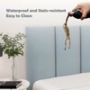 VEDHAA 3D Anti-Collision Wall Padding, Peel & Stick Upholstered Panels,