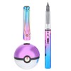 0.38mm Fountain Pen Set 2 Ink Cartridges Smooth Writing Signing