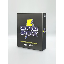 Culture Shock - Board Game of Categories with a Culture Twist, Party Game for Family and Friends Game Night or Gatherings, Multi-Generational, Multi Ethnic