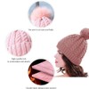 iDopick Winter Knit Beanie Hat for Men Women, Wool Knit