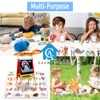 Splat Mat for Under High Chair, 51" SI Anti-Slip Waterproof