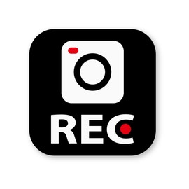 Reflective Sticker Kobo Drareko Sticker (Square REC/Black) (M) Retroreflective Square REC Black M