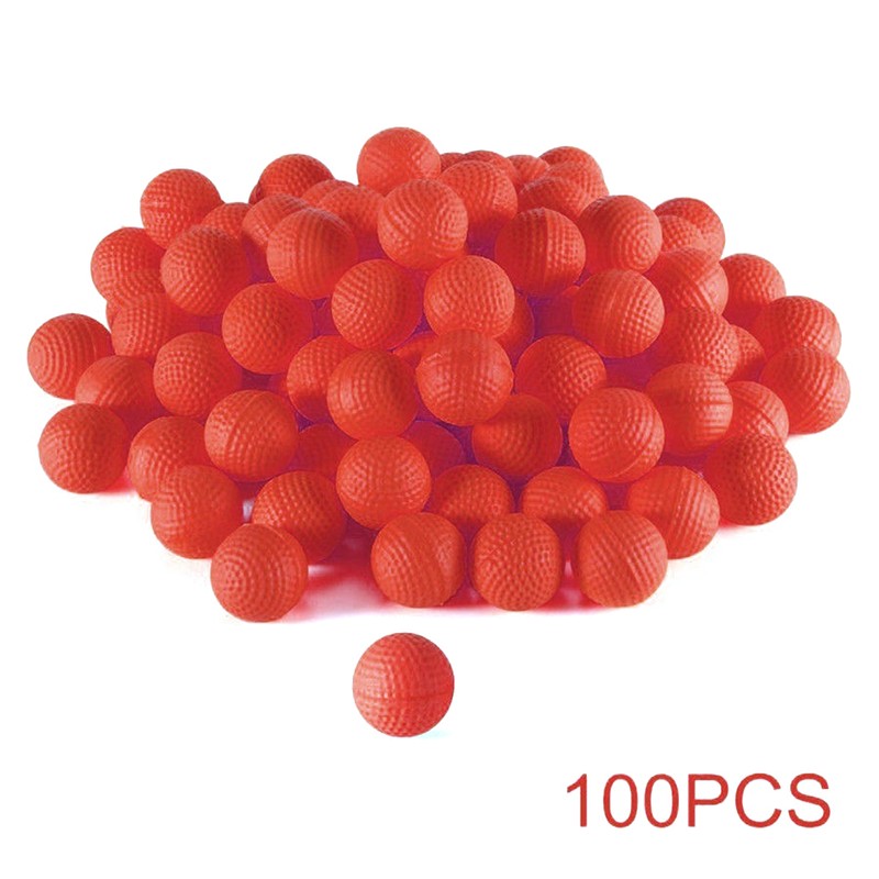 100Pcs Rounds Foam Ammo Refill Replace Balls Pack Children Kids