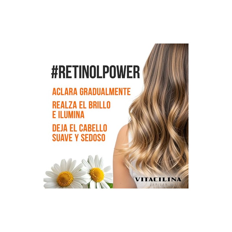 Vitacilina Capilar Shampoo Aclarante │ Manzanilla │ 400 ml