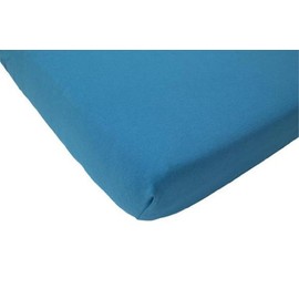 Jollein Fitted Sheet Jersey – Organic 75 x 150 turquoise