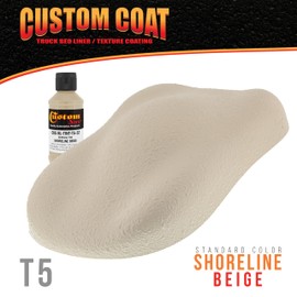 Custom Coat 3 Ounce (Shoreline Beige Color) Urethane Tint Concentrate for Tinting Truck Bed Liner Coatings - Proportioned for Use in Most Tintable Bedliner and Epoxy Resins