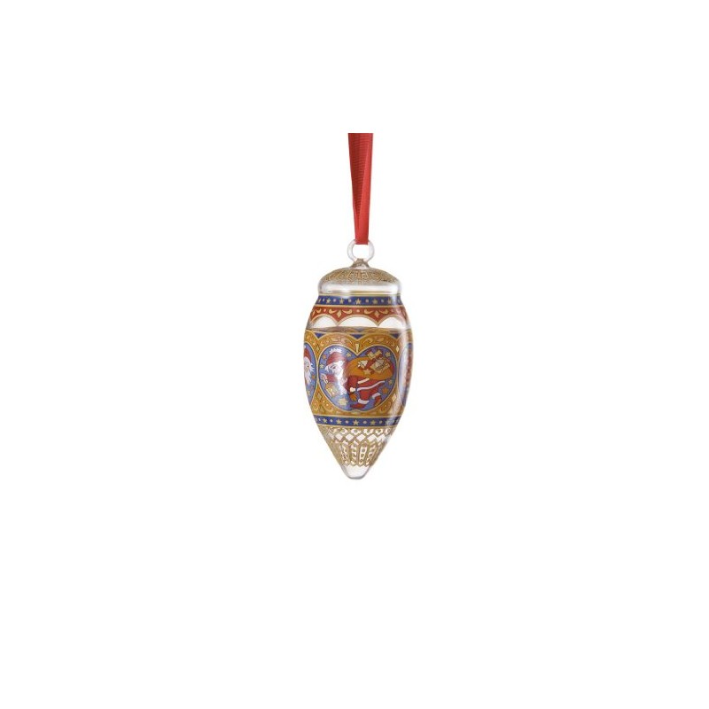 Hutschenreuther 02272-724318-49685 Santa Claus Crystal Cones Motif 2009
