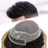 Hair Wonders French Lace Toupee For Men Hair Piece Real