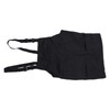 Kitchen Apron Black Apron Polyester Pockets Adjustable Strap Unisex Apron