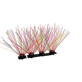 CoyoteVest CoyoteWhiskers Protection Nylon Bristles for CoyoteVest or SpikeVest Dog Harness Vest, Dog Accessories That Deter Coyote, Hawk and Raptor Attacks (Set of 4, Rainbow)