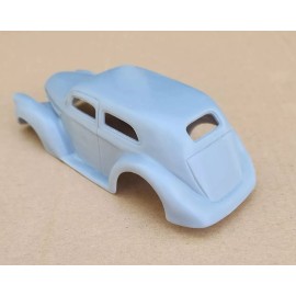 ERC ABS-LIKE RESIN 3D PRINTED 1/32 1938 WILLYS SEDAN GASSER DRAG BODY