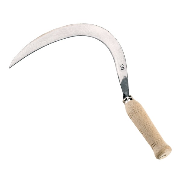 AUSONIA - Crescent Smooth with Forged Steel Blade, Hand Polished