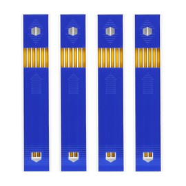PATIKIL 2.8mm Carpenter Pencil Refills, 4Set/24Pcs Solid Mechanical Construction Pencil for Carpenter Marker Marking Tool, Woodworking, Yellow