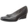LifeStride Women's Groovy Wedge Pump, black, 8 W US