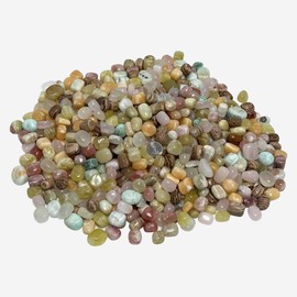 Natural Polished Mixed Calcite Gemstone Tumbled Stone 1/4 Lb