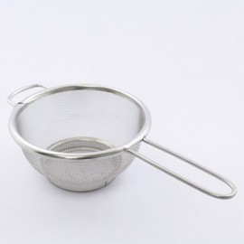 Inoue Kaami Industrial Strainer 5.9 inches (15 cm), Bottom Included, 18-8 Stainless Steel, Made in Japan