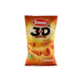 3D's Bugles Paprika - Benenuts - 85 g