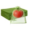 Fruit Protection Bags, Green Mesh Netting Bag, Drawstring Reusable 6X8Inch