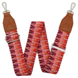 LVYOUME Purse Strap Leather End Shoulder Strap Adjustable Replacement Crossbody Bag Straps for Handbag Crossbody Bags