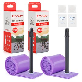 CYDY Ultra Lightweight TPU Tube, 0.1 oz (28 g), For Road Bikes, Ver.3.0, 2.6 inches (65 mm)