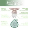 Haakaa Clover Baby Fruit Feeder Teether & Mini Freezer Nibble