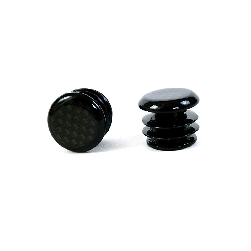 M:Part Carbon fibre bar end plugs for Road bikes