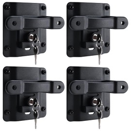 NovelBee 4 Pack Tie Down Anchors Cleats with Tie Down Plates Brackets and Screws Fit for F150 F250 F350 Pickup Truck Accesories