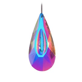 120 mm Prism Crystal for Hanging Suncatcher Large Window Prism Suncatcher Ornament Glass Pendant Rainbow Maker Chandelier Crystal Pendant for Home Garden Decoration