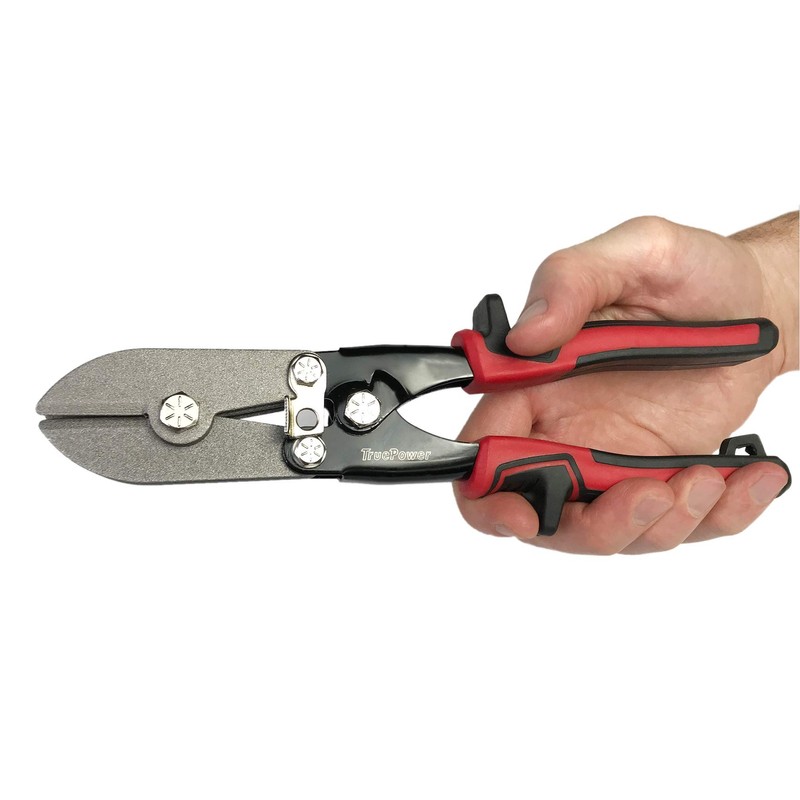 Gino Development 02-0105 TruePower 5-Blade Hand Crimper HVAC Ductwork Tool,