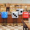 Inflatable Dice 13 Inch Jumbo 4-Piece Multicolor Novelty Giant Blow