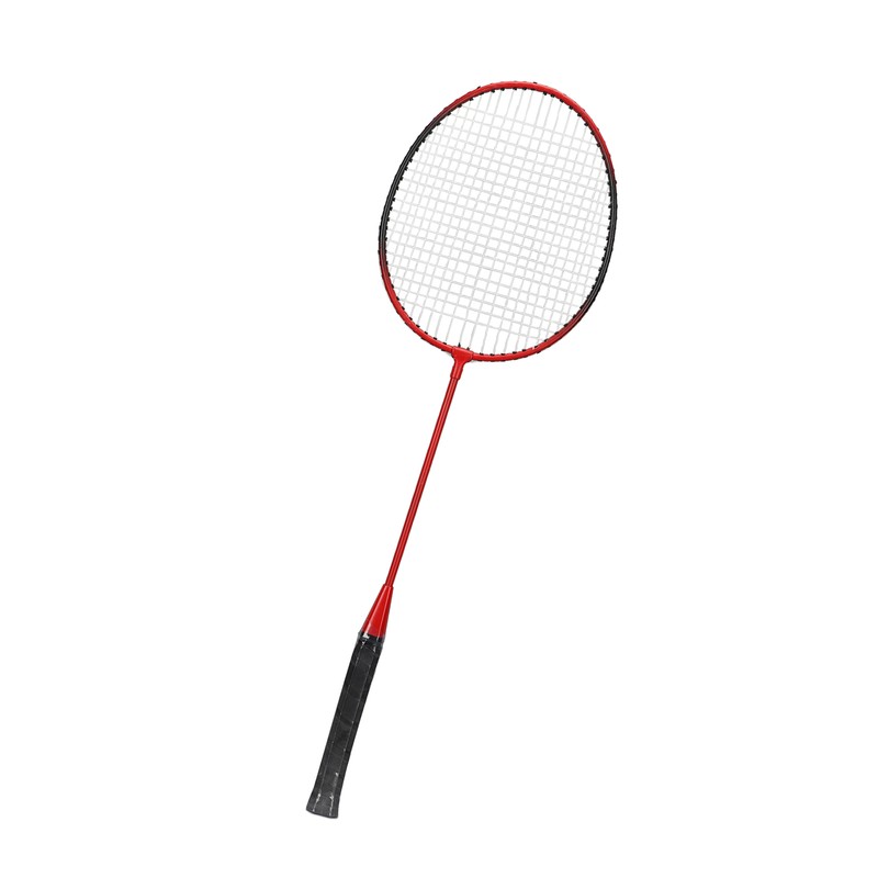 LEIJIAER Badminton Racket Offensive Iron Alloy Lightweight Comfortable Grip Sports