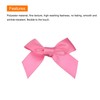 MECCANIXITY 100Pcs Mini Ribbon Bow Mini Fabric Satin Ribbon Flower