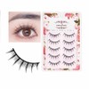 False Eyelashes, Natural Popular, Top Eyelashes, Short, Thick, Popular Black,