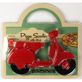 Eddingtons Red Lambretta Vespa Scooter Pizza Cutter - 730005