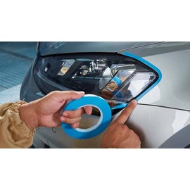 INDASA 1x Fine Line Masking Tape, Acrylic, High Temperature, 3mm x 55 meters, Bodyshop/Garage