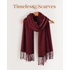 FURTALK Scarf for Women Winter Pashmina Shawl and Wraps Cashmere