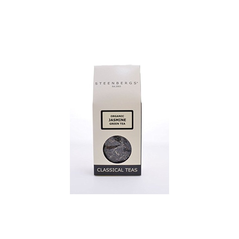 Steenbergs Organic Jasmine Green Tea - Loose Leaf - 80g