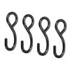 sourcing map Ratchet Strap S Hook Load 1102 Lbs 106mm