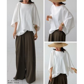 Antiqua NA-00422 Dolman Top, Women's, Short Sleeve, Half Sleeve, Solid Color,, 03 off white