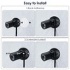 DEDC 6pcs Mini LED Spot Lights, 1W 5V 3000K Under