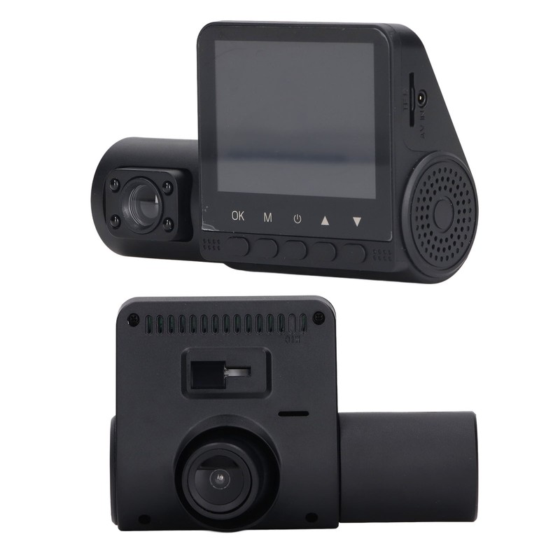 2.4 Inch Screen Dashcam 3 Way HD 1080P Three Lens