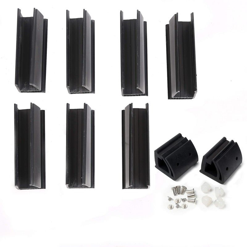 HECASA Tinted Windshield Compatible with 2000.5-Up Club Car DS Golf