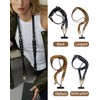Turkalla Phone Crossbody Chain Cell Phone Lanyard,Acrylic +PU Leather Shouder
