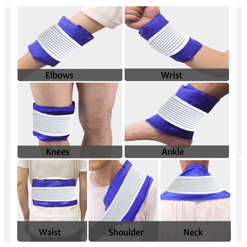 Cold Pack Strap, Elastic Belt to Wrap Cold Pack, Ice